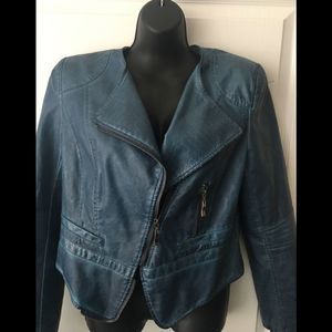 SOLD-Raison d’etre Faux Leather Jacket
